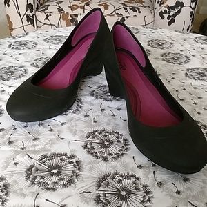 Crocs dual comfort wedges